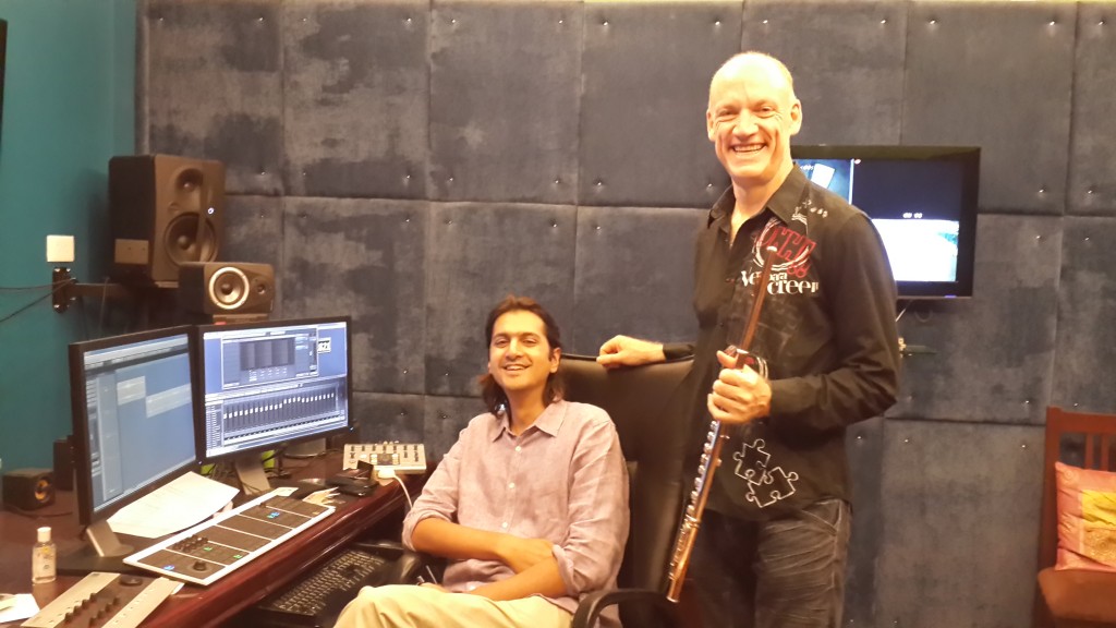 Rick and Wouter in Studio